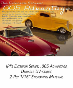 IPI Exterior Series - 005 Advantage 1/16" engraving material from Main Trophy Supply