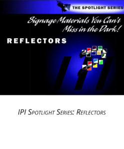 IPI Spotlight Series - Reflectors - engraving material from Main Trophy Supply