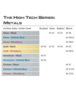 IPI High Tech Series color options from Main Trophy Supply